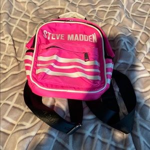 steve madden mini backpack pink
